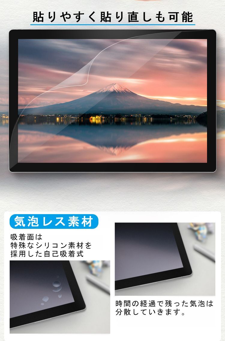 ペーパーライク フィルム iPad 保護フィルム iPad Air5 mini6 Air4 iPad Pro 12.9 11インチ iPad 第10世代 第9世代 mini5 mini4 第 8 7 6 5 4 3 世代 8.3 9.7 10.2 10.9