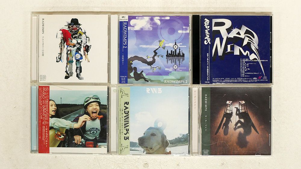 CD、帯付き RADWIMPS/6枚セット - メルカリ