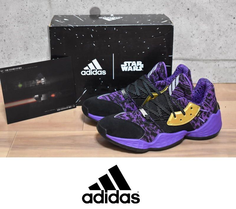 新品 adidas × スターウォーズ Harden Vol.4 SW 26cm EH2456 バッシュ ジェームス・ハーデン