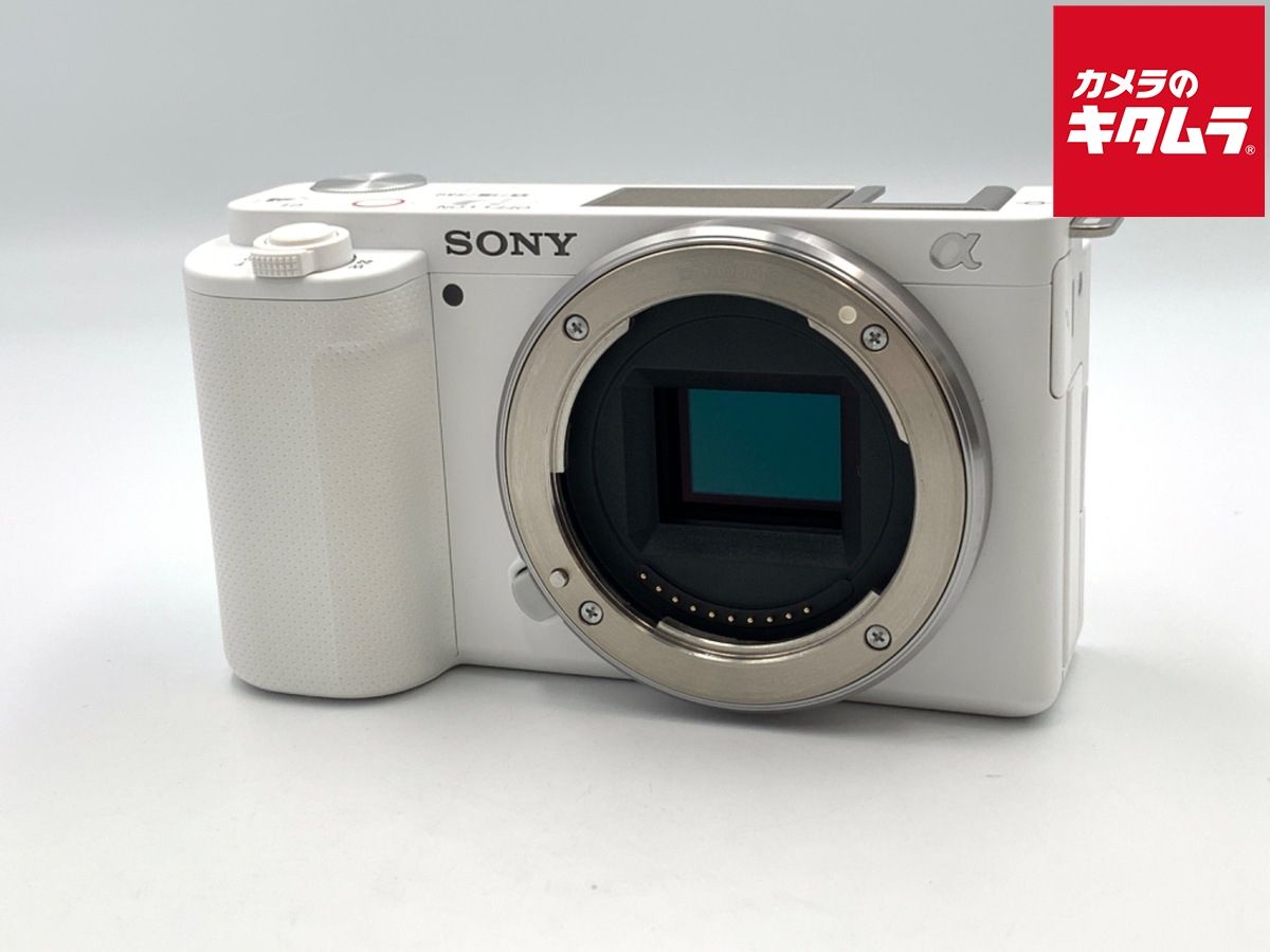 ソニー VLOGCAM ZV-E10 ボディ ホワイト