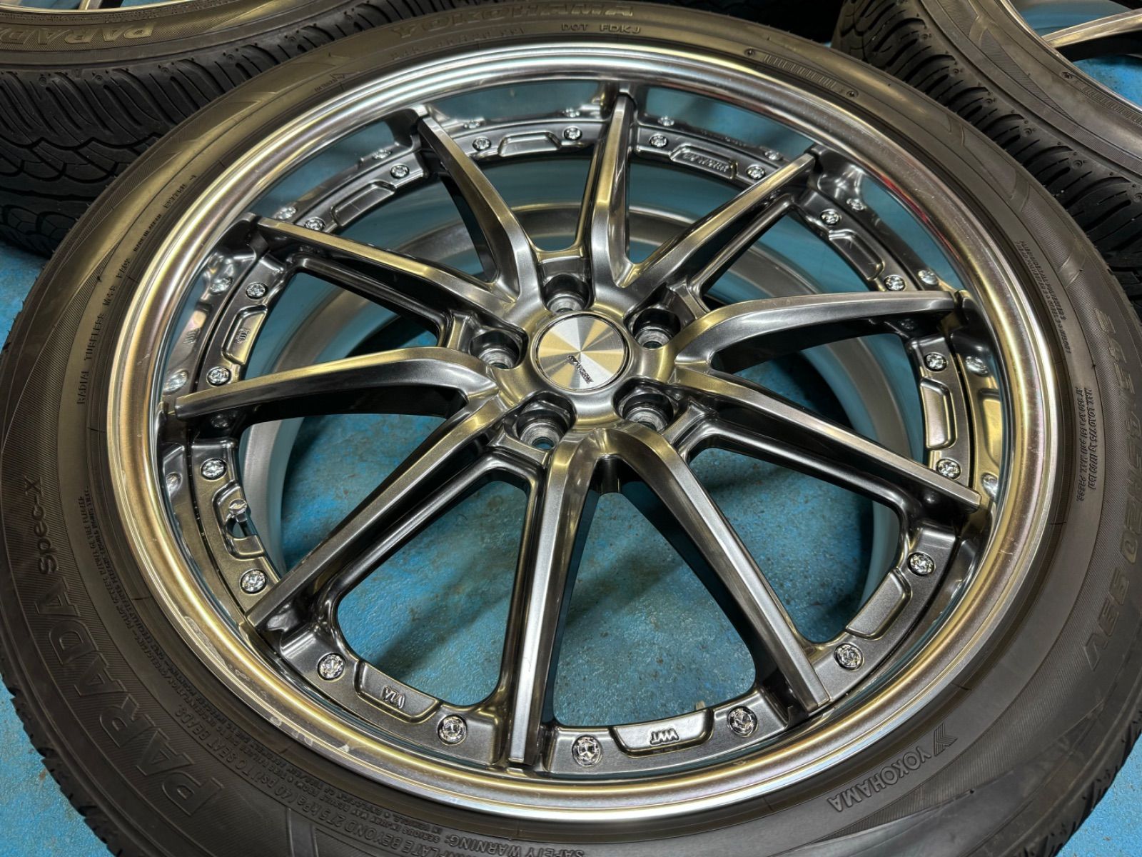 マック様専用 WORK ランベック LS10 20インチ 8.5j +45 GTK Oディスク