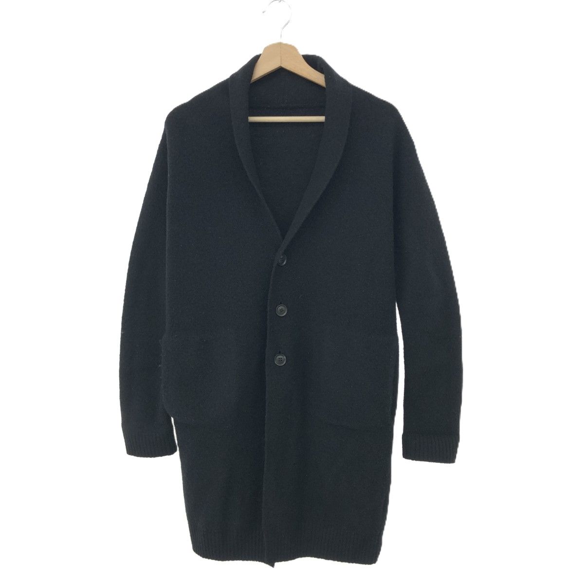 GroundY グラウンドワイ ロングカーディガン ブラック GR-K02