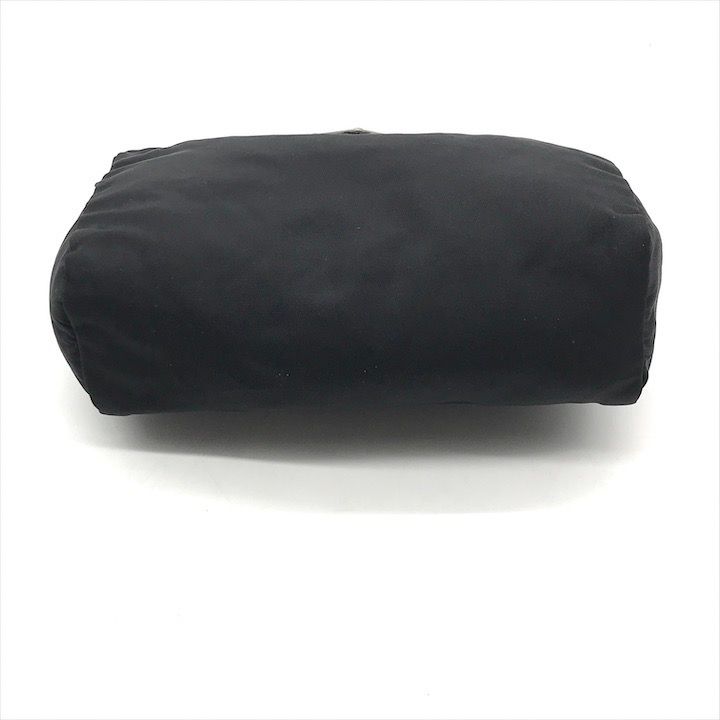 良品 PRADA プラダ 三角ロゴ プレート ナイロン テスート 化粧 ポーチ