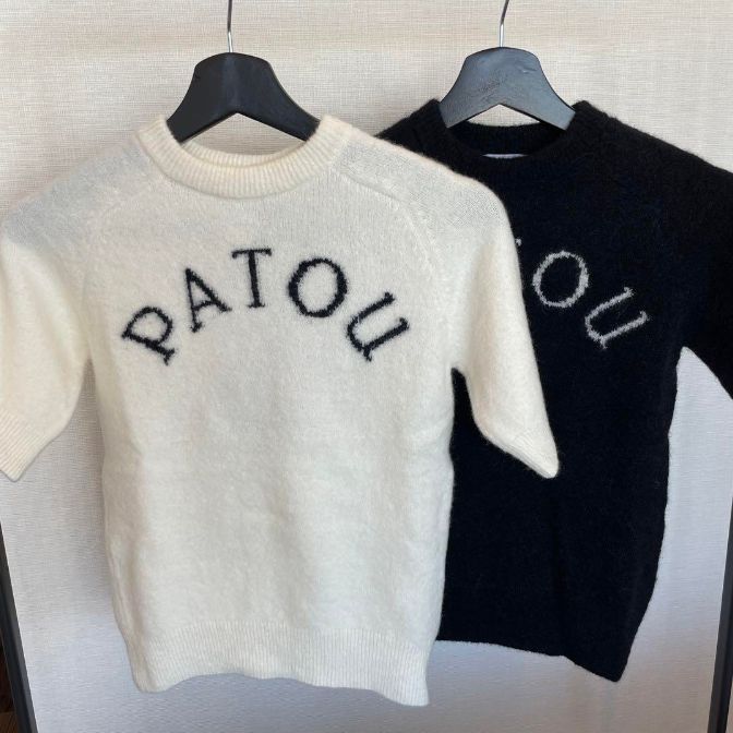 PATOU ロゴ サステナブルアルパカ混紡 パトゥジャカードトップ 新品