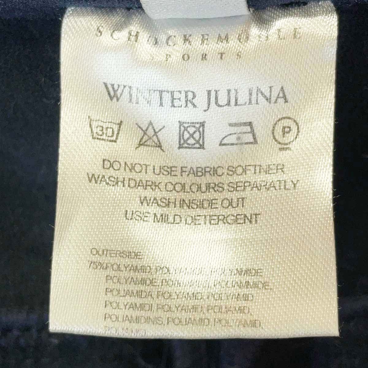 SCHOCKEMOHLE ショッケミューレ 乗馬キュロット パンツ 38 ネイビー レディース ウェア