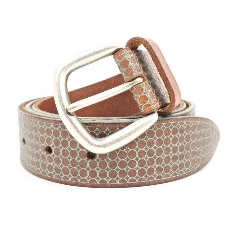 【新品未使用】ADRIANO MENEGHETTI ブラウンレザーベルト ADRIANO MENEGHETTI / GADIR ベルト – colonyclothing.jp