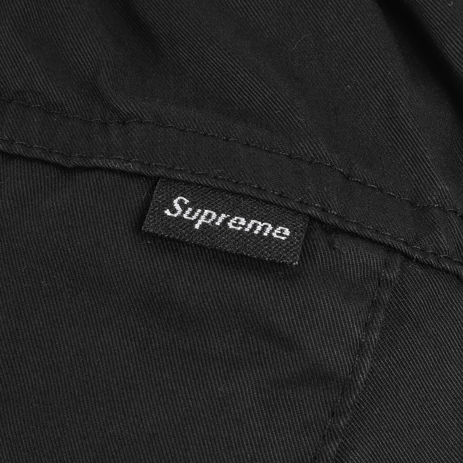 Supreme シュプリーム パンツ サイズ:M ロゴ 刺繍 コットン シンチ 