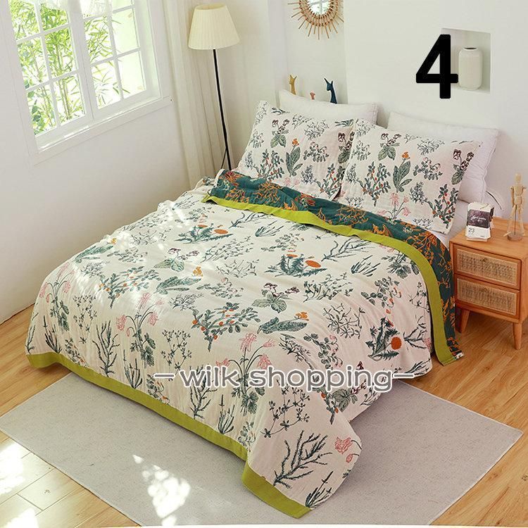 タオルケット シングル 綿100％ オルテガ柄 夏掛け 肌掛け ブランケット おしゃれ タオルケット シングル エジプト綿100％ オルテガ柄 140