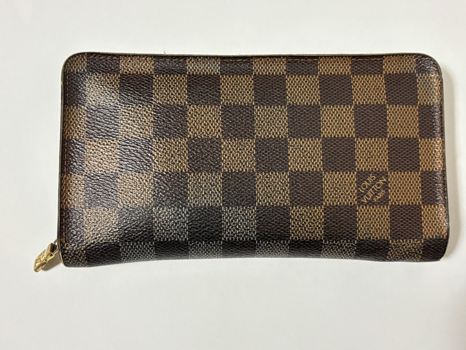 お値下げしました！ルイヴィトン　ダミエ　ポルトモネジップ長財布　⭐️美品！ LOUIS VUITTON ルイヴィトン ポルトモネジップ 財布 ダミエ