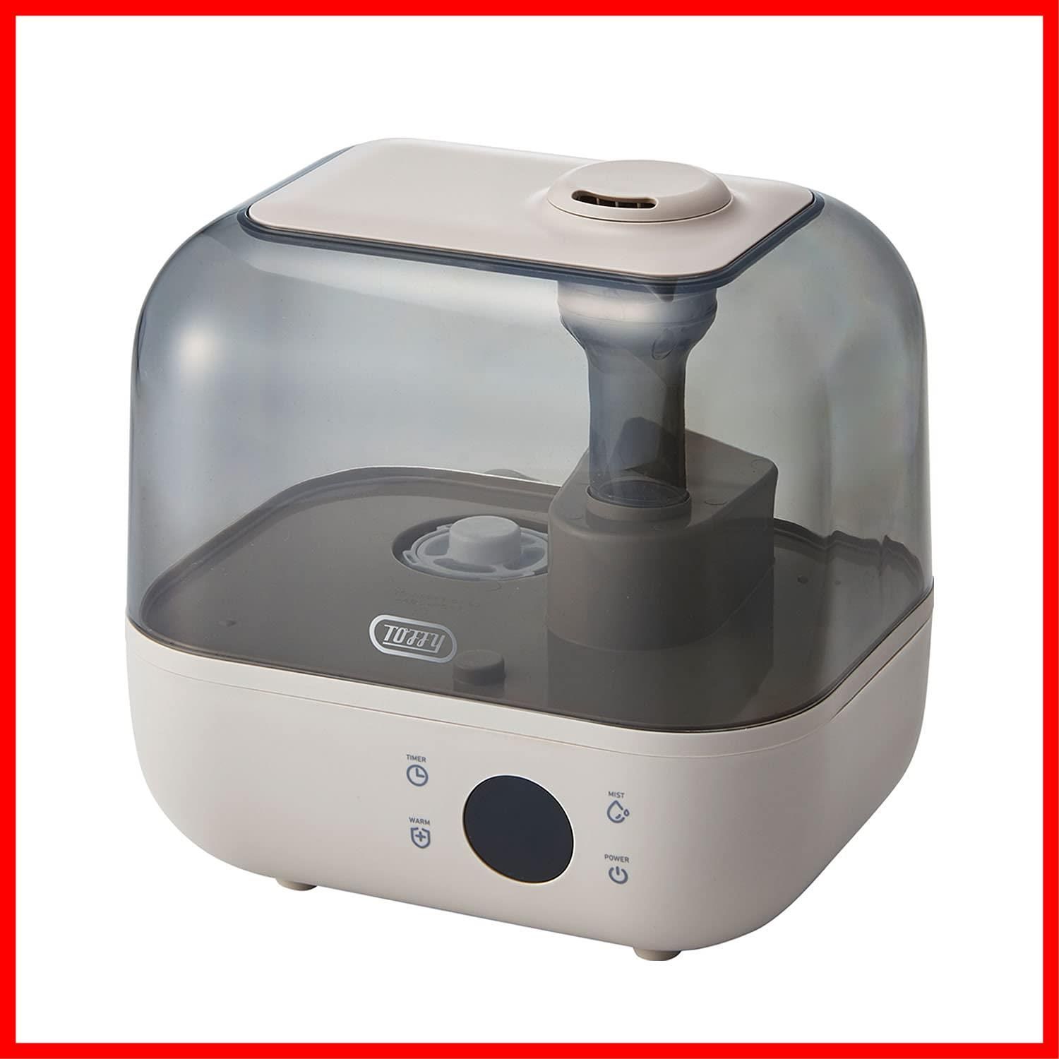 ZOJIRUSHI スチーム式加湿器 EE-DC35-HA グレー 象印 EE-DC35-HA