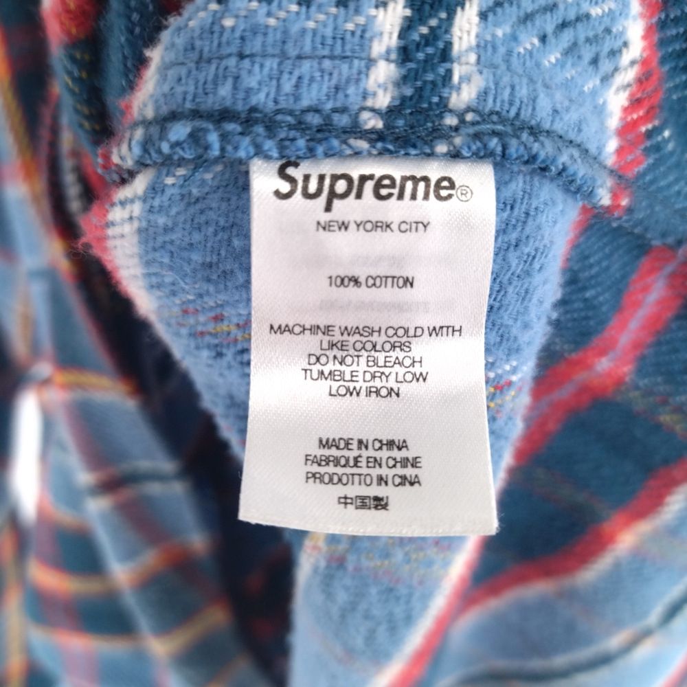 SUPREME (シュプリーム) 23SS Pullover Plaid Flannel Shirt プル