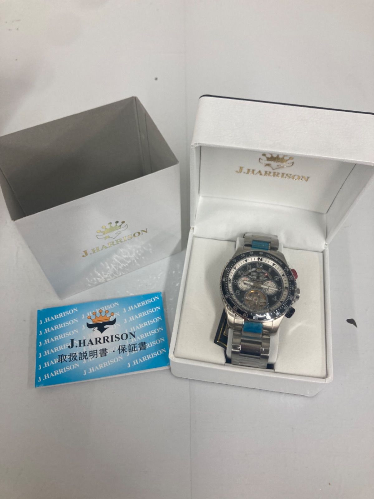 ￣３A 稼動品 製造中止 機械式 手巻き クロノグラフ Dominic 恋のカラクリ 時計 1