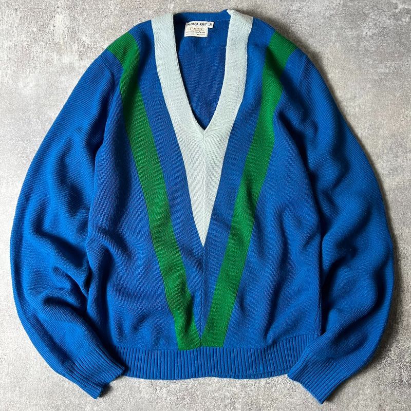 60s 70s Orlon CAMPUS ビンテージ アクリル ニット セーター