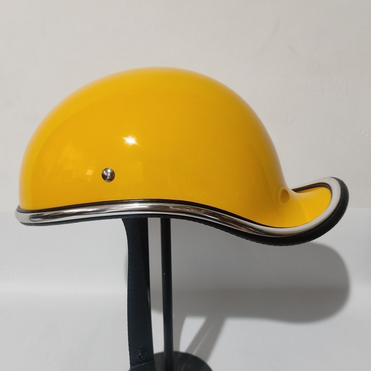 レトロ風 ハーフヘルメット（全10色）ヴィンテージ半キャップ 半ヘル 