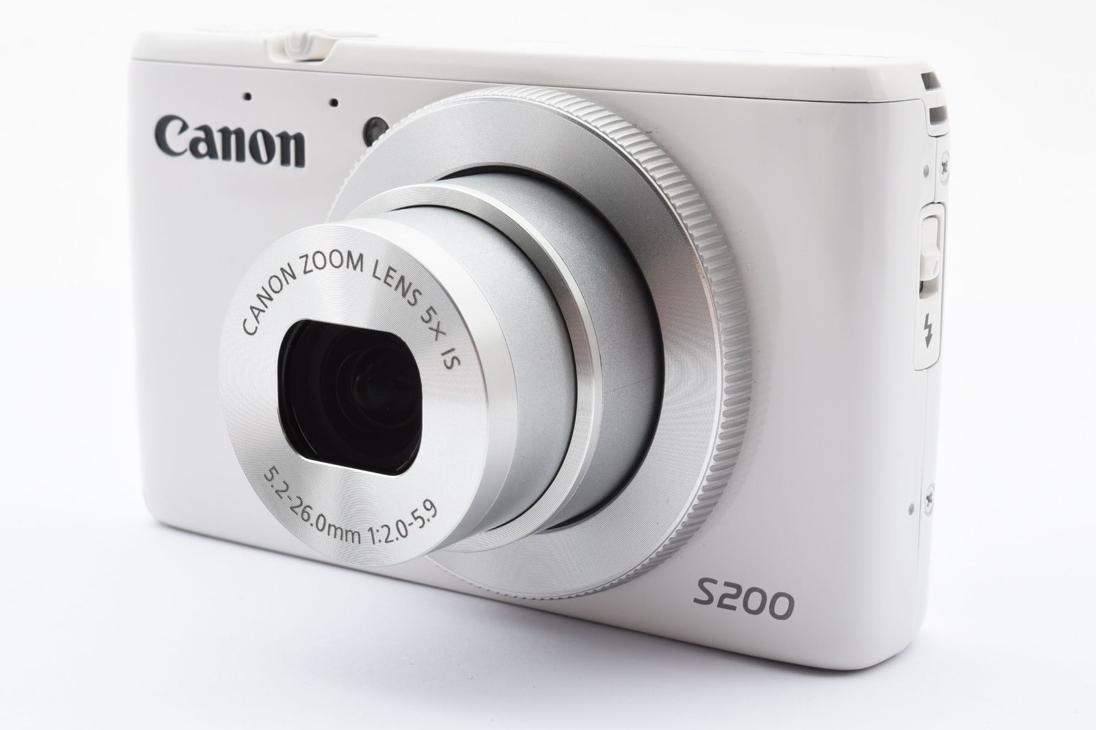 Canon PowerShot S200 5.2-26.0mm 1:2.0-5.9 コンパクトデジタルカメラ [良品] #6734A - メルカリ