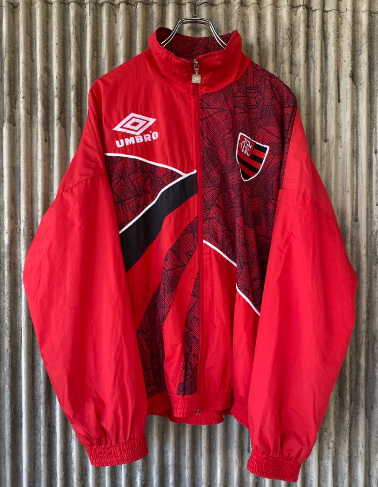 90's】UMBRO C.R.Flamengo ナイロントラックジャケット サッカー 古着