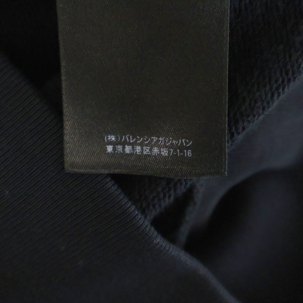 BALENCIAGA (バレンシアガ) 21SS パリス カレッジ ロゴ刺繍 クルー  
