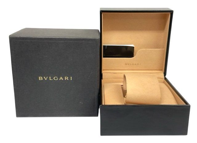 【良品】　ブルガリ　腕時計用　空箱　BOX　ケース　正規品　保証書 ブルガリ腕時計 空箱 BOX ボックス ケース 保証書付き未記入あり