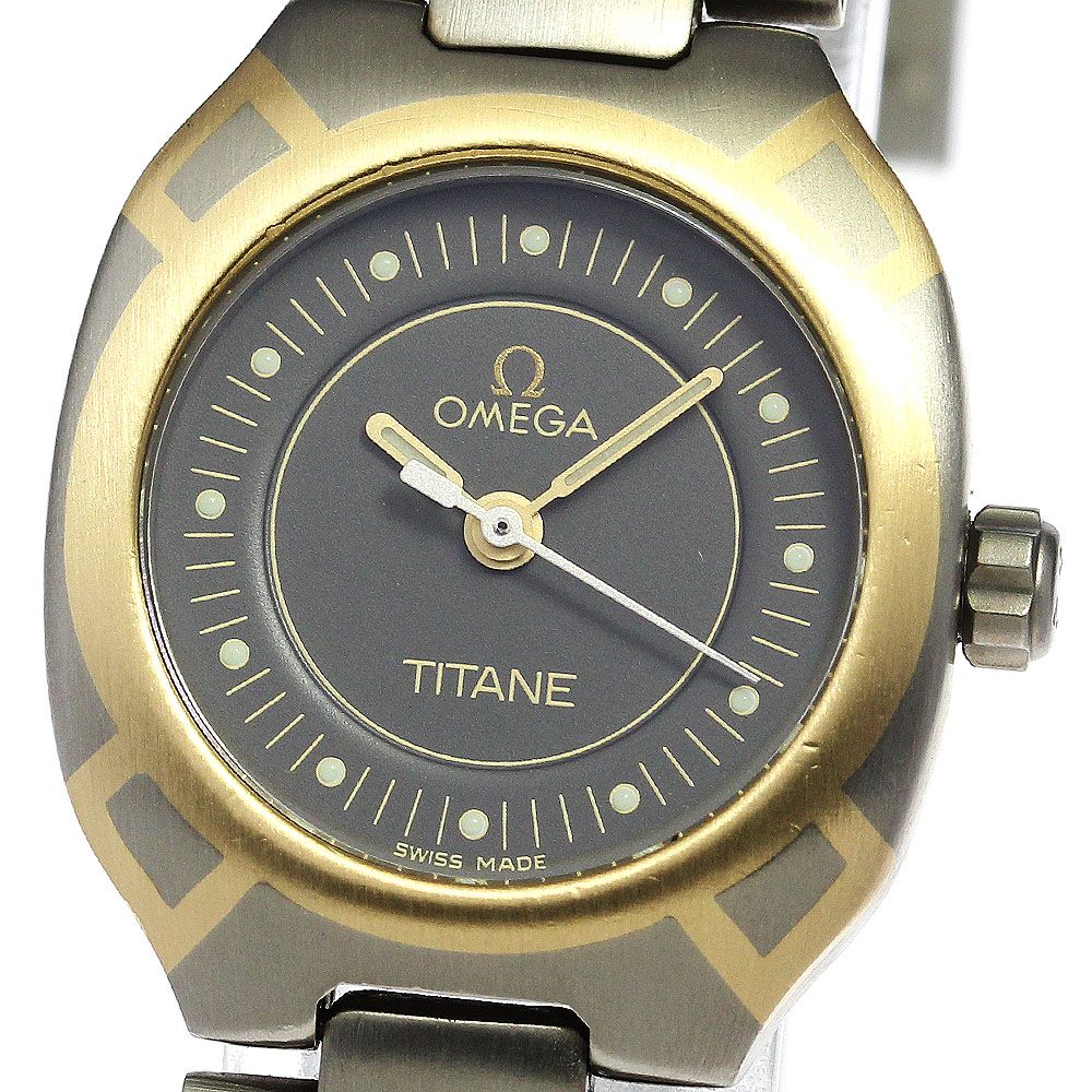 稼働確認済みOMEGA Seamaster ポラリス クォーツ レディース OMEGA】オメガ『シーマスター ポラリス』レディース クォーツ 1
