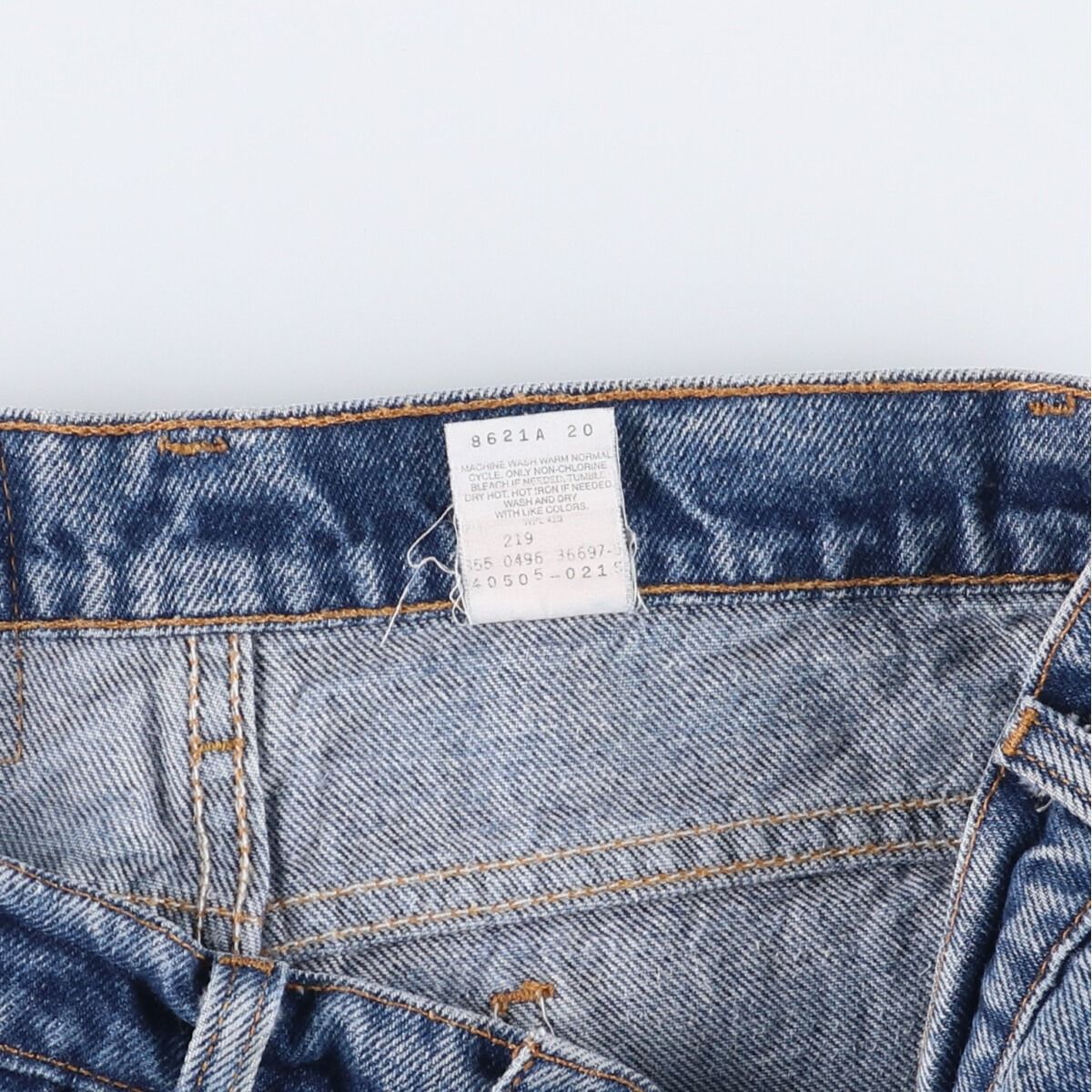 古着 90年代 リーバイス Levi s 505 REGULAR FIT STRAIGHT LEG テーパードデニムパンツ メンズw33相当 ヴィンテージ eaa583616 KIN-KAAI_COM