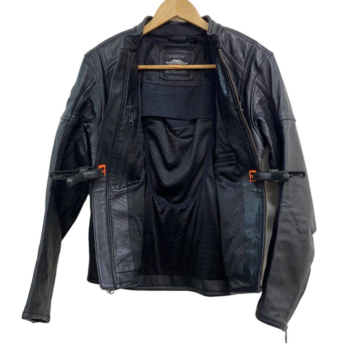 Harley Davidson ハーレーダビッドソン レザージャケット S 美品 HARLEY DAVIDSON Sサイズ レザージャケット 革ジャン アウター