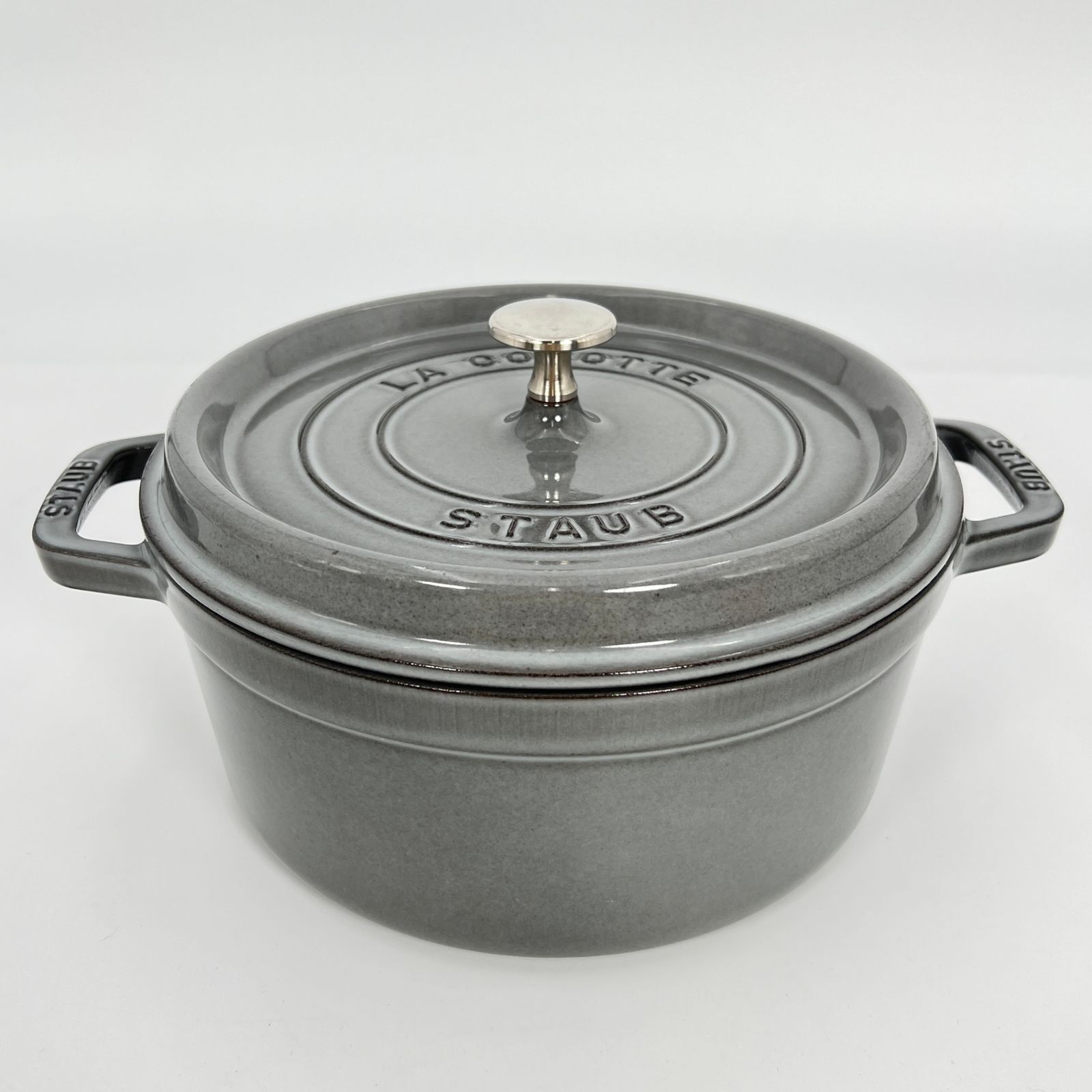 STAUB LA COCOTTE 両手鍋 24cm ネイビー
