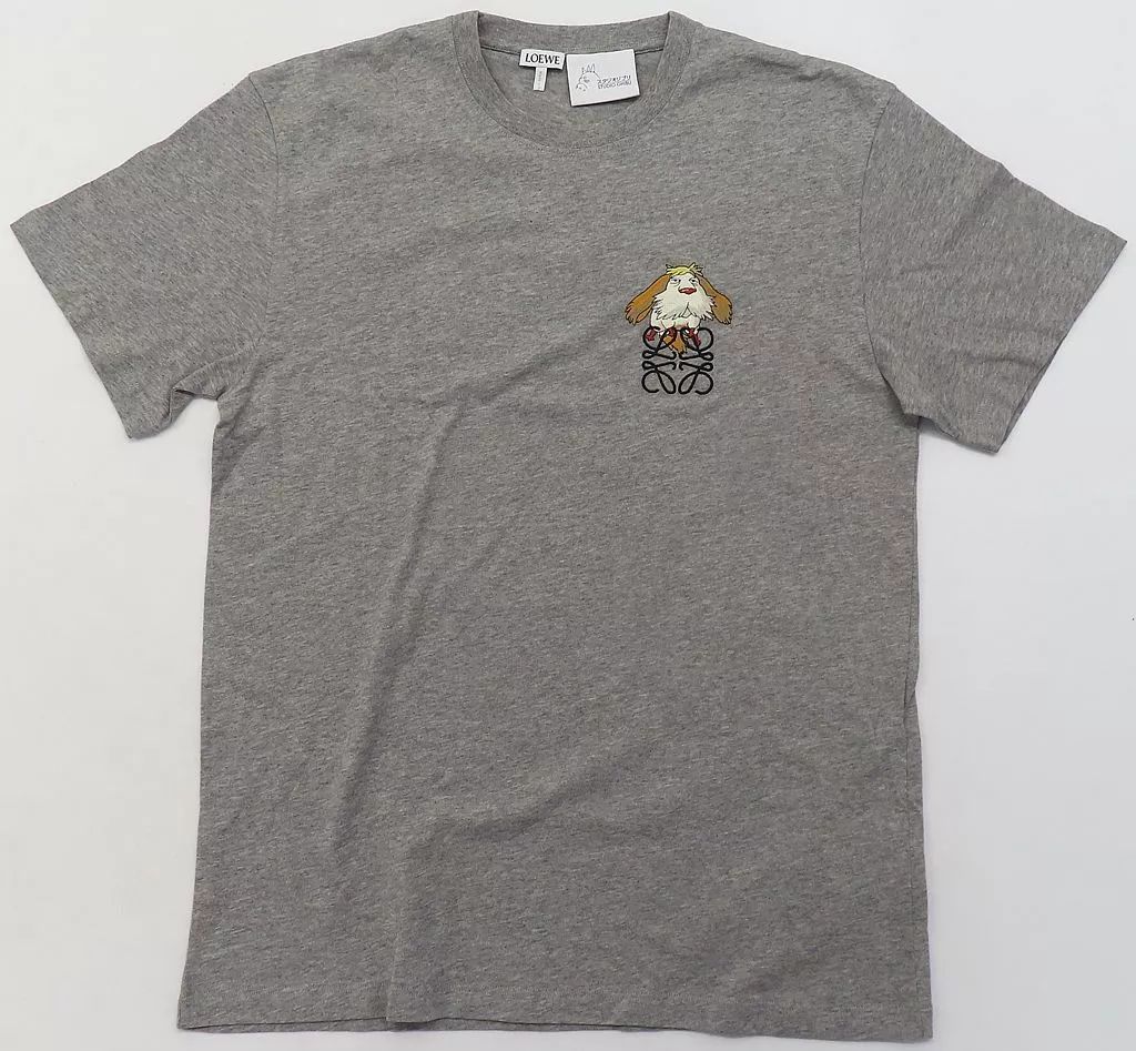 中古】Tシャツ ヒン アナグラム Tシャツ グレーメランジ XSサイズ