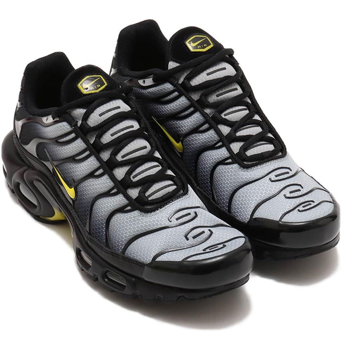 [ナイキ] エア マックス プラス AIR MAX PLUS ブラック/ウルフグレー/オプティイエロー DM0032-012 26.5cm [26.5 cm]