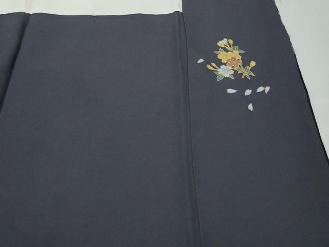平和屋着物○訪問着 枝桜 黒地 金銀彩 正絹 逸品 CAAS8435vf - メルカリ 