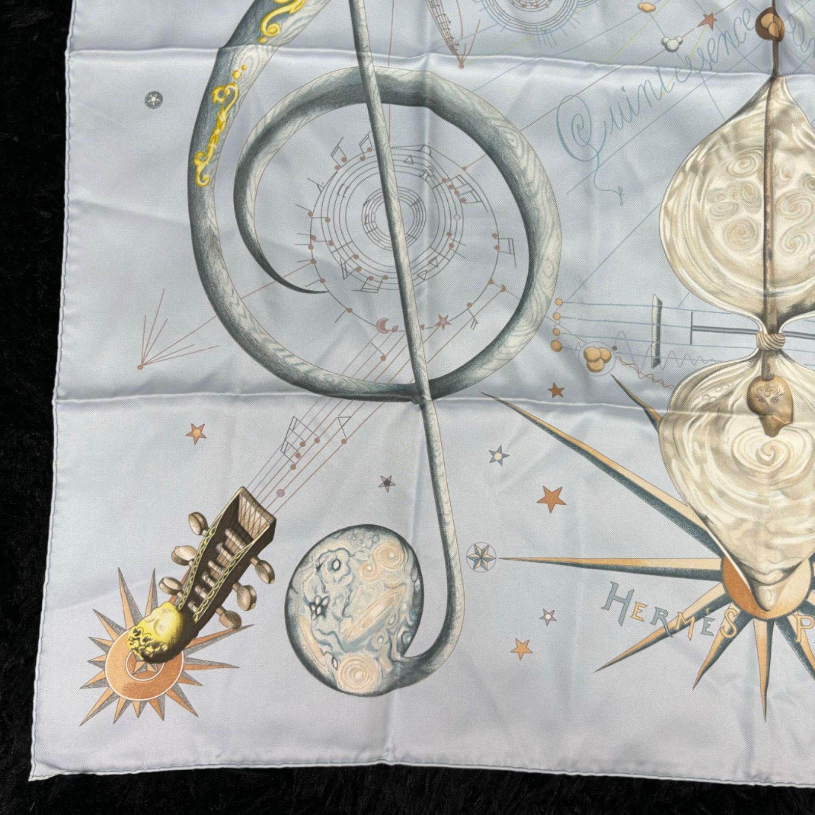 極美品】HERMES エルメス カレ90 QUINTESSENCE スカーフ 美品 エルメス