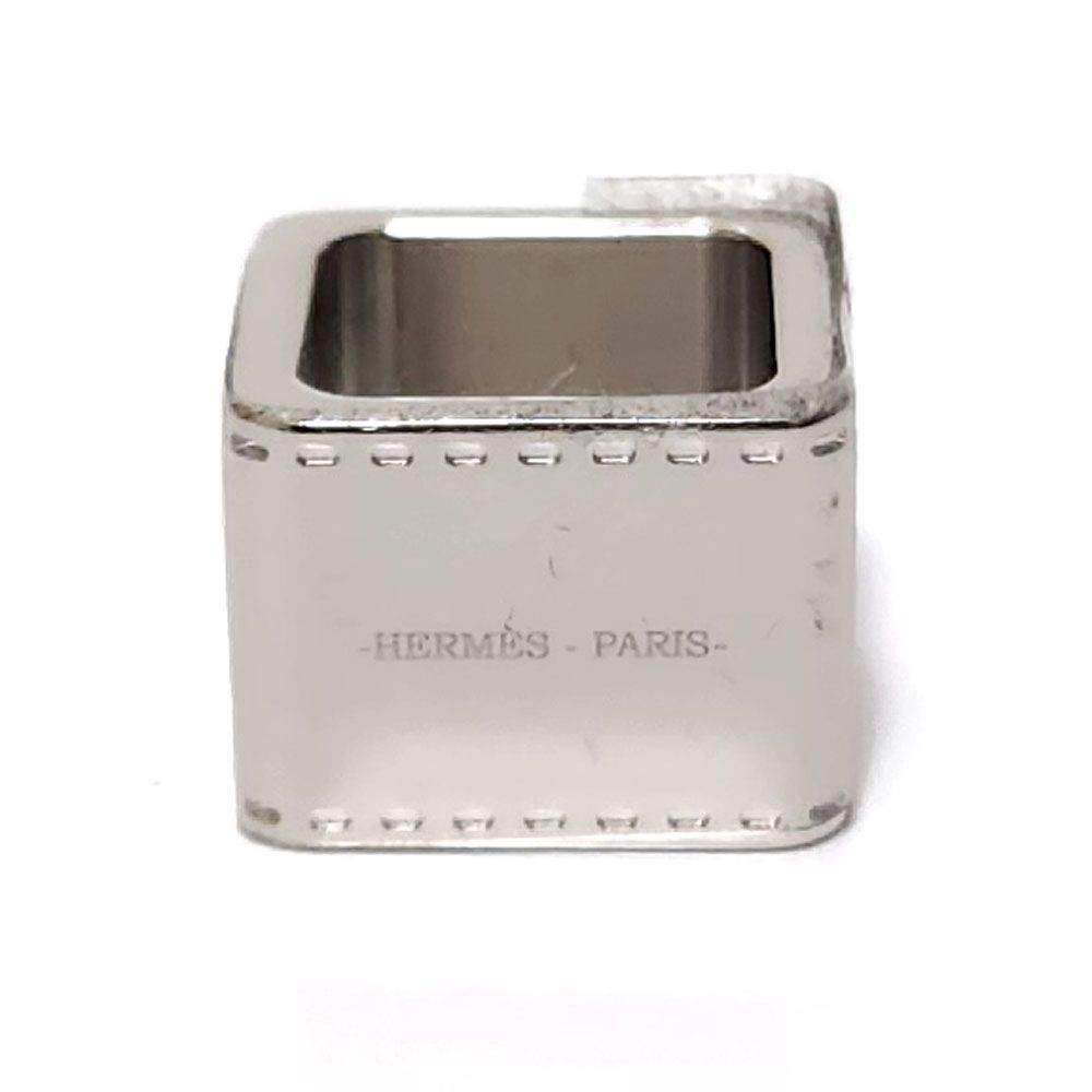 エルメス HERMES ミニボルデュック ツイリーリング ー シルバー