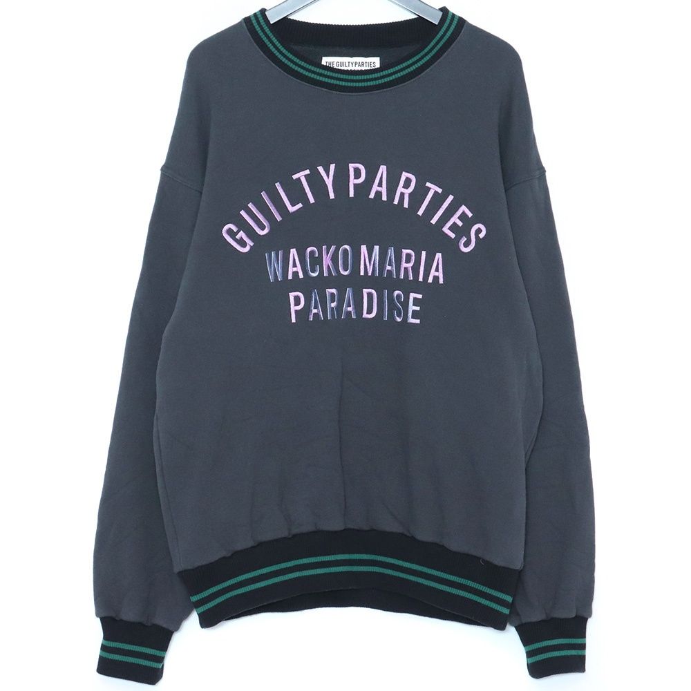 WACKO MARIA MIDDLE WEIGHT CREW NECK SWEAT SHIRT TYPE-3 XL