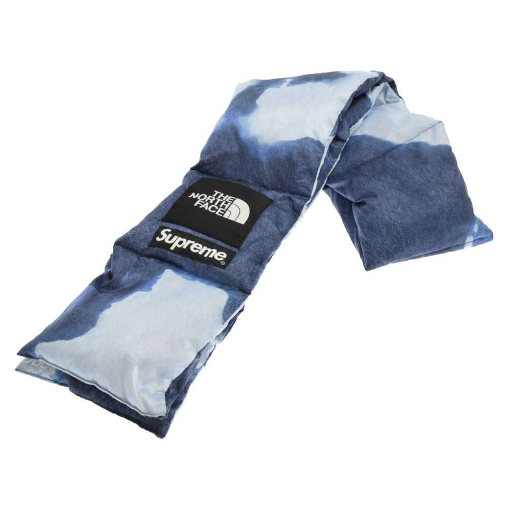 SUPREME (シュプリーム) 21AW ×TheNorthFace Bleached Denim Print 700