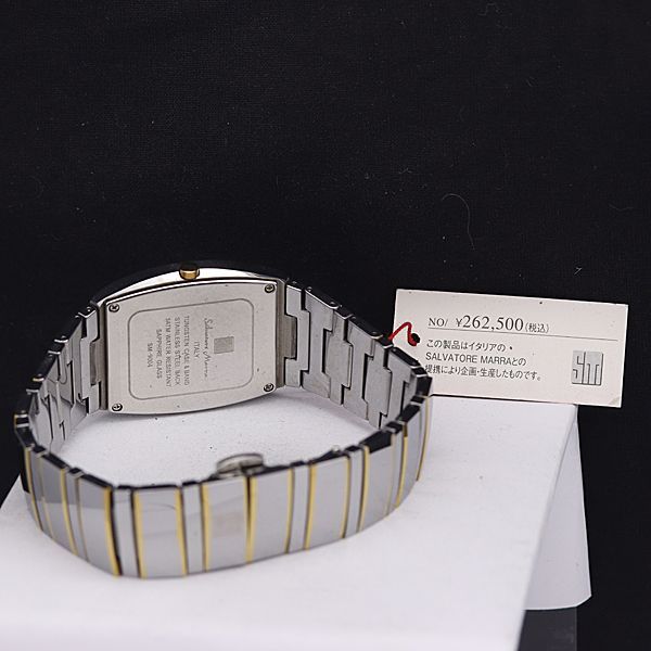稼働】Salvatore Marra Diamond SM-6030 腕時計 - メルカリ