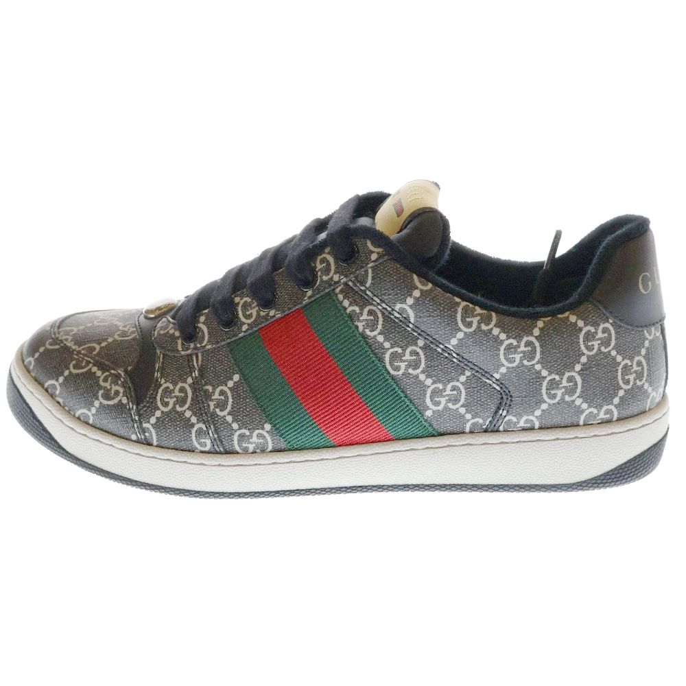 希少　人気サイズ　GUCCI グッチ　スクリーナー　シェリーライン　スニーカー GUCCI (グッチ) スクリーナー GGマーモント シェリーライン レザー