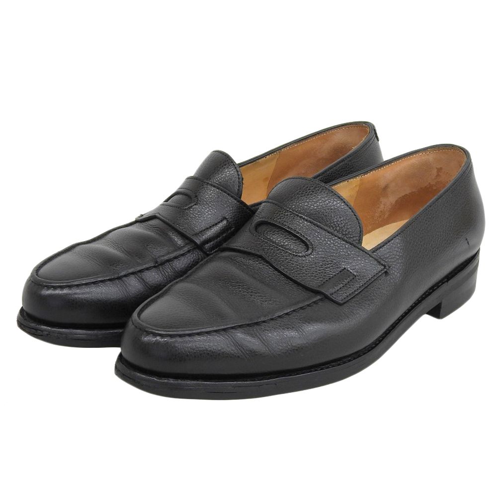 JOHN LOBB ジョンロブ John Lobb ジョンロブ ロペス コイン ローファー シューズ メンズ ブラック レザー 6.5 6.5 -  メルカリ