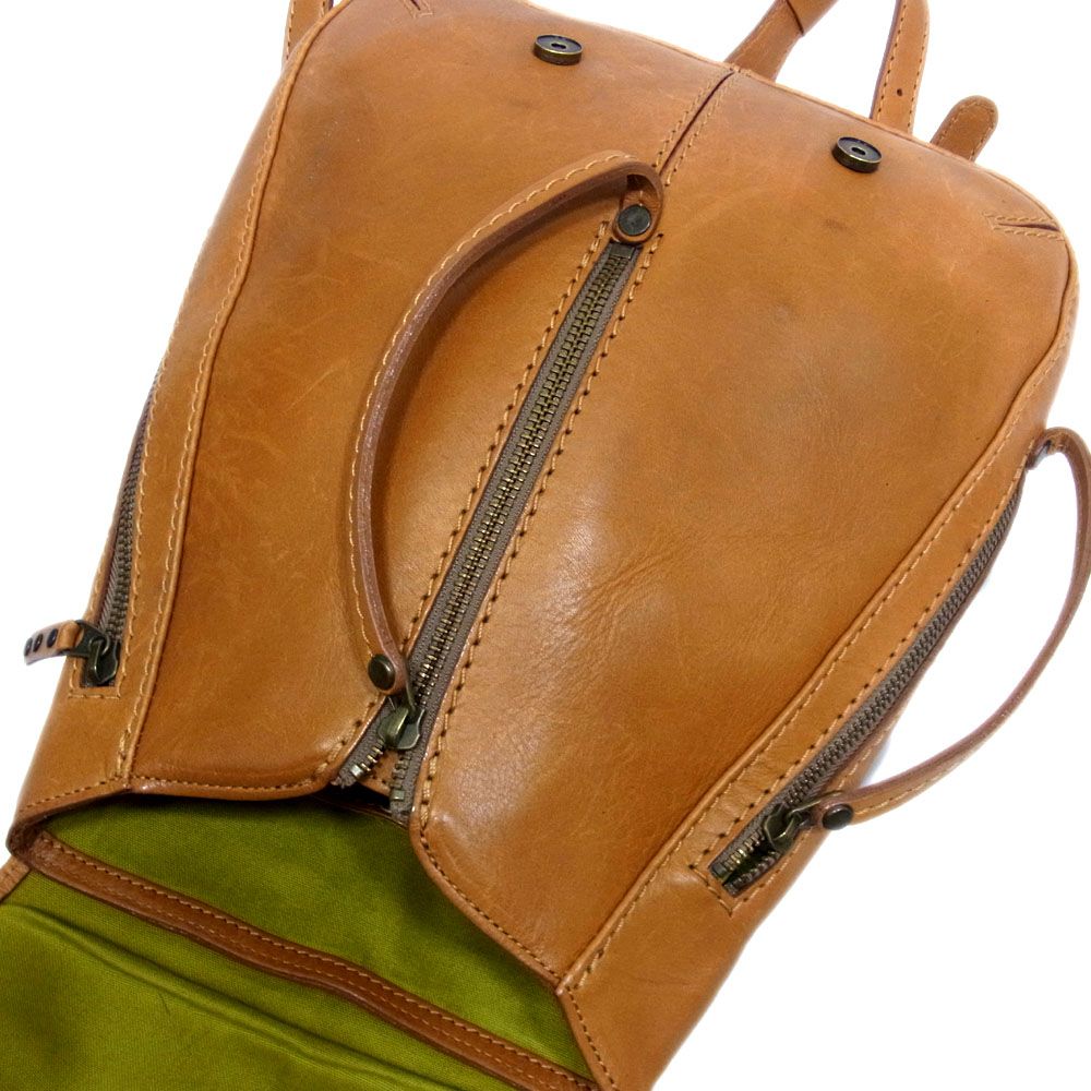定価5万円以上○kawabag SOU 革バッグ 創 レザー リュック ヌメ