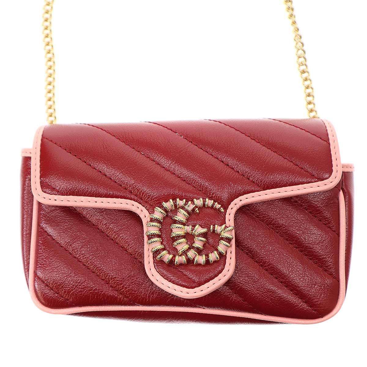 GUCCI グッチ GGマーモント スーパーミニショルダーバッグ 574969