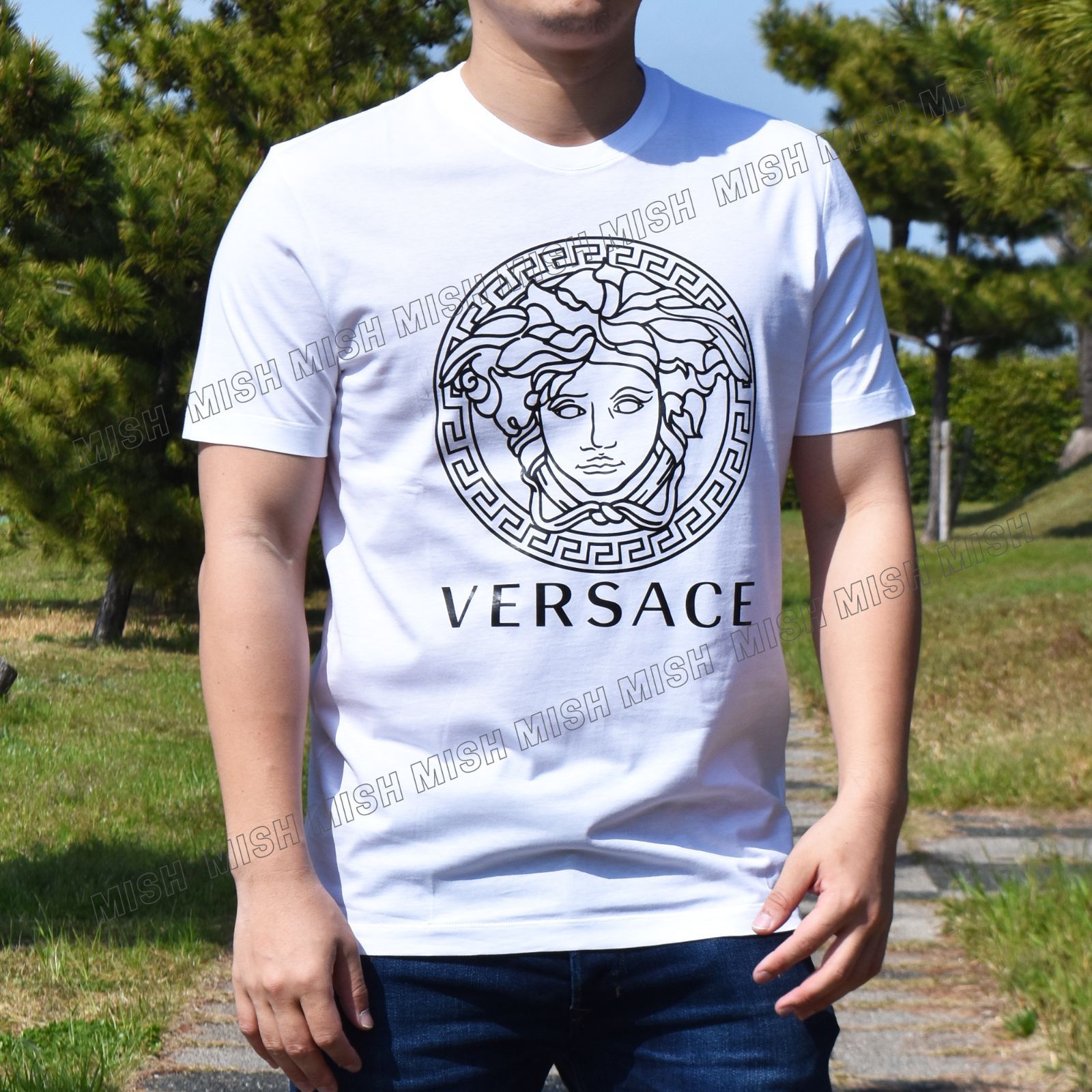 新品未使用 VERSACE ヴェルサーチ メデューサTシャツ L、XL メンズ-