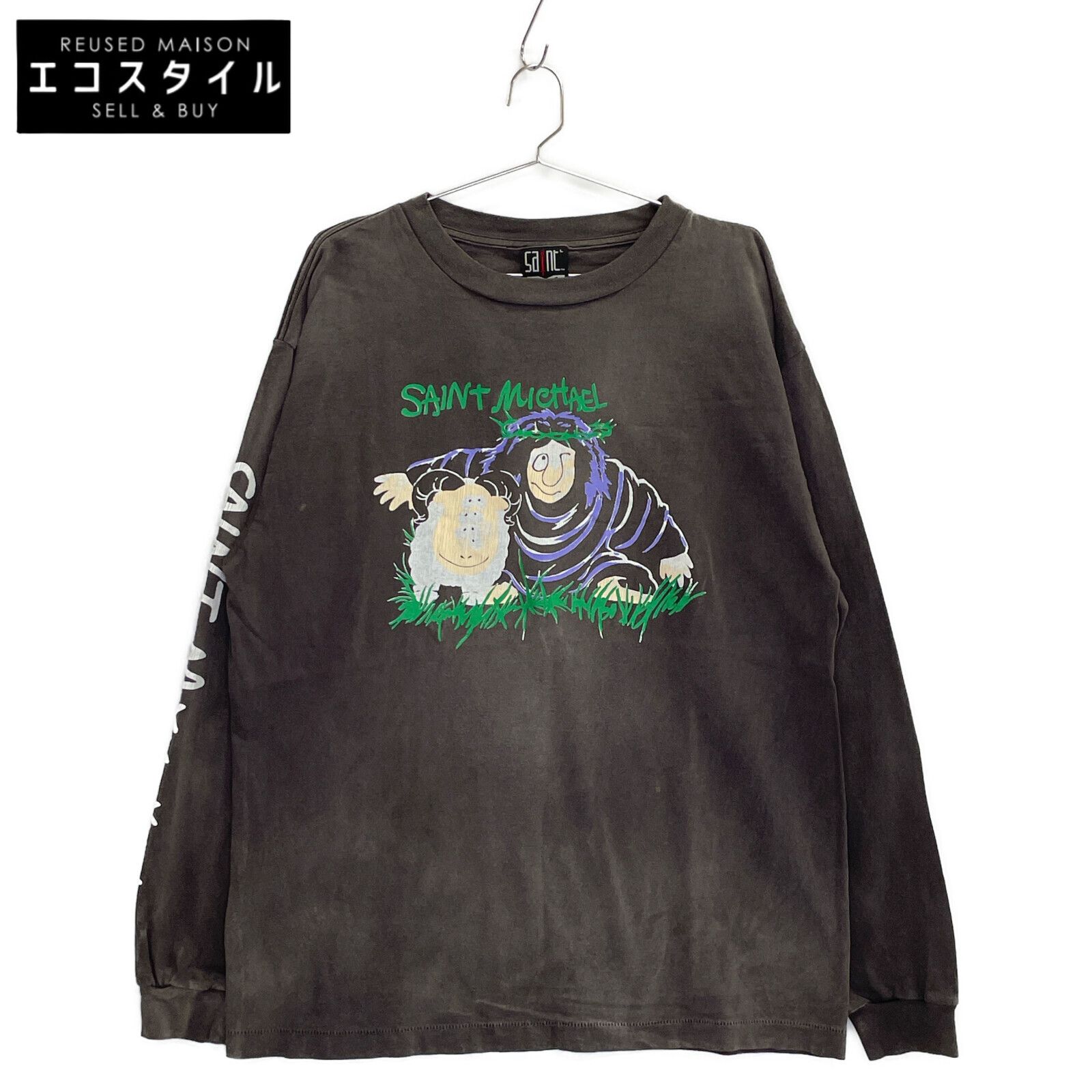 SAINT SAINT MICHAEL セントマイケル 21AW T-SHIRT DRAG ドラッグ 