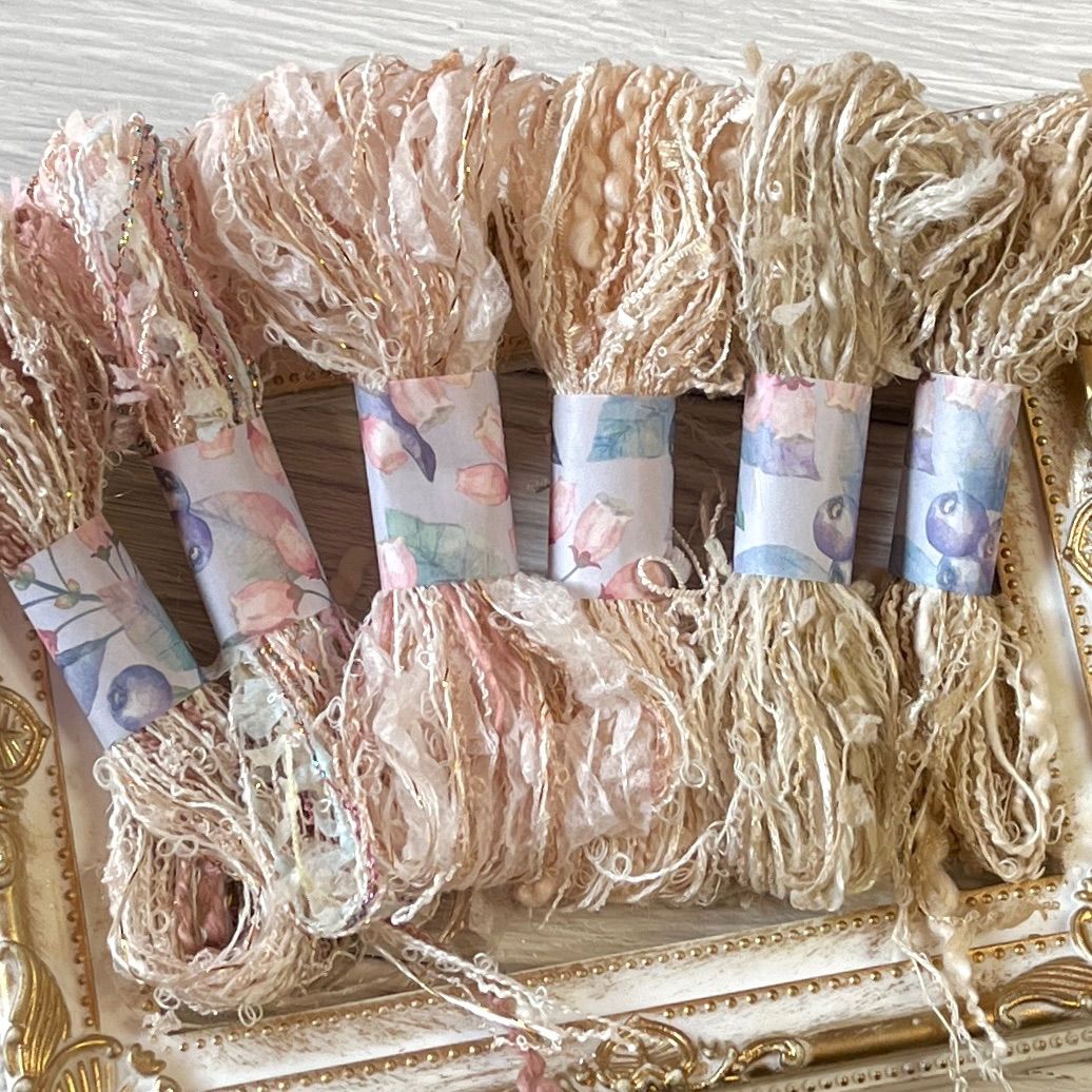 引き揃えリボン（約2m） 134 2m 引き揃え糸 レースリボン #246 | La grace