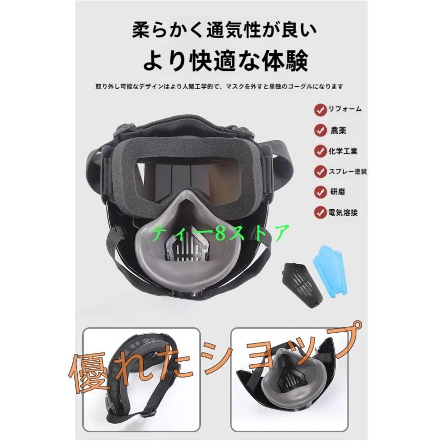 防塵マスク 防毒マスク 防塵ゴーグル PM2.5 防塵 マスク