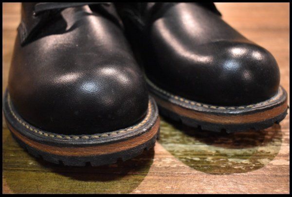 8D 箱付 未使用 18年】レッドウィング 9414 ベックマン 黒 ブラック