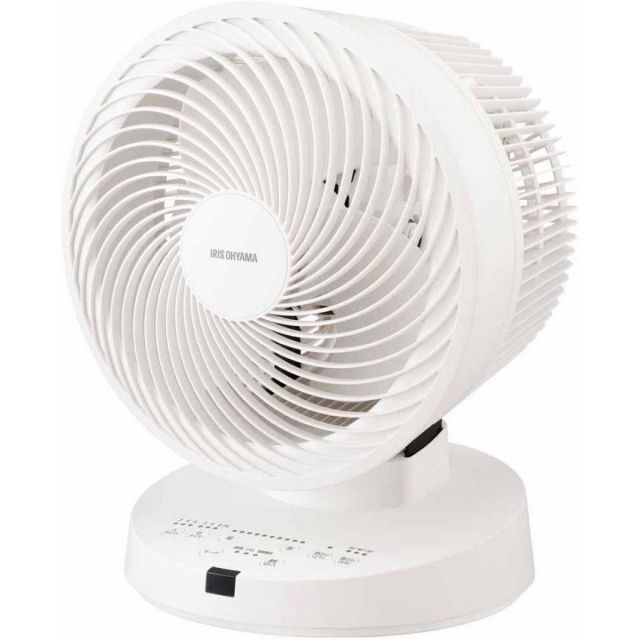 アイリスオーヤマ サーキュレーター 扇風機 大型 業務用 50畳対応 DCモーター 3D送風 リモコン付 PCF-DC23-W ホワイト 省エネ 節電