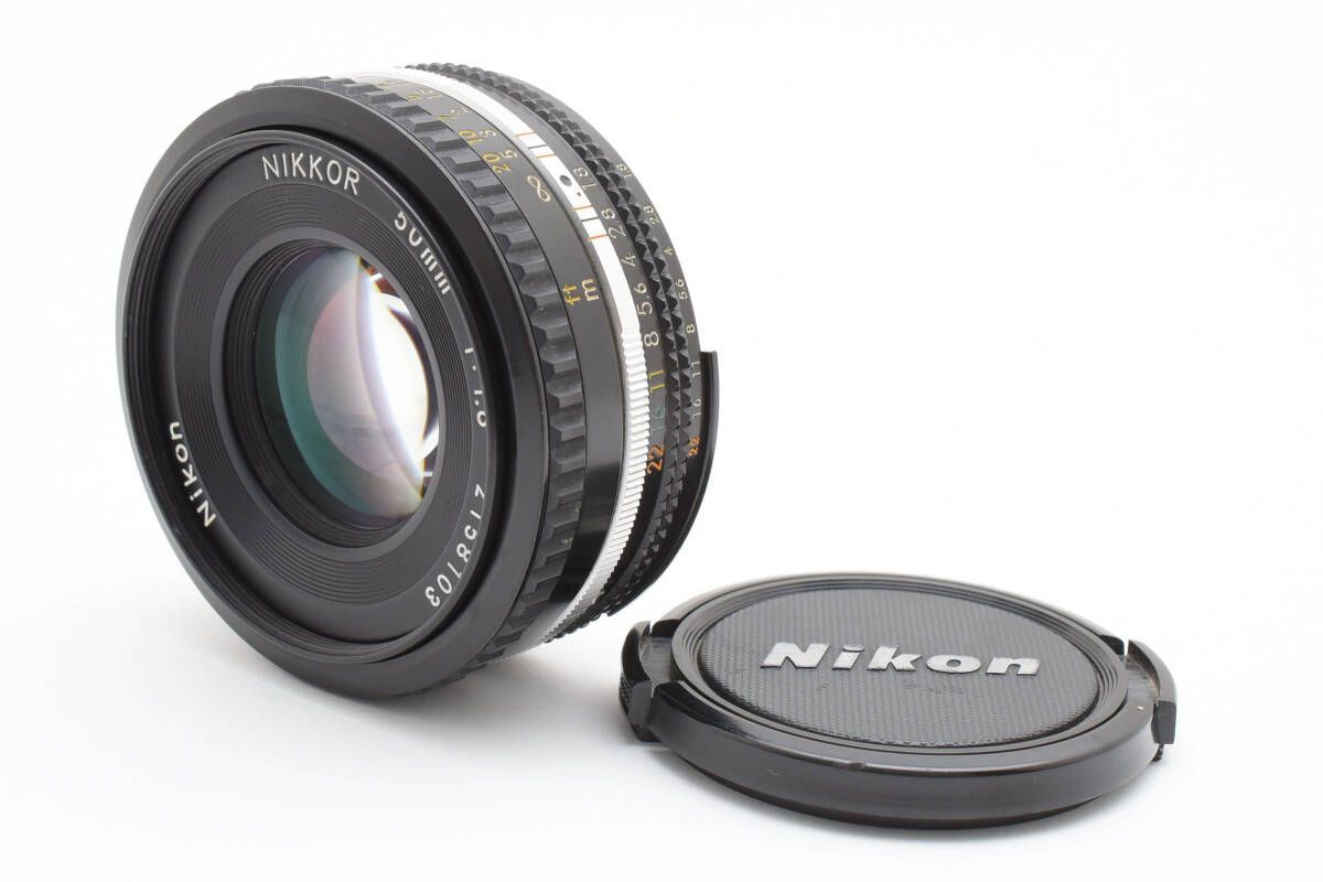 ☆美品☆ニコン Nikon Ai-s NIKKOR 50mm F1.8☆ K880 #2972