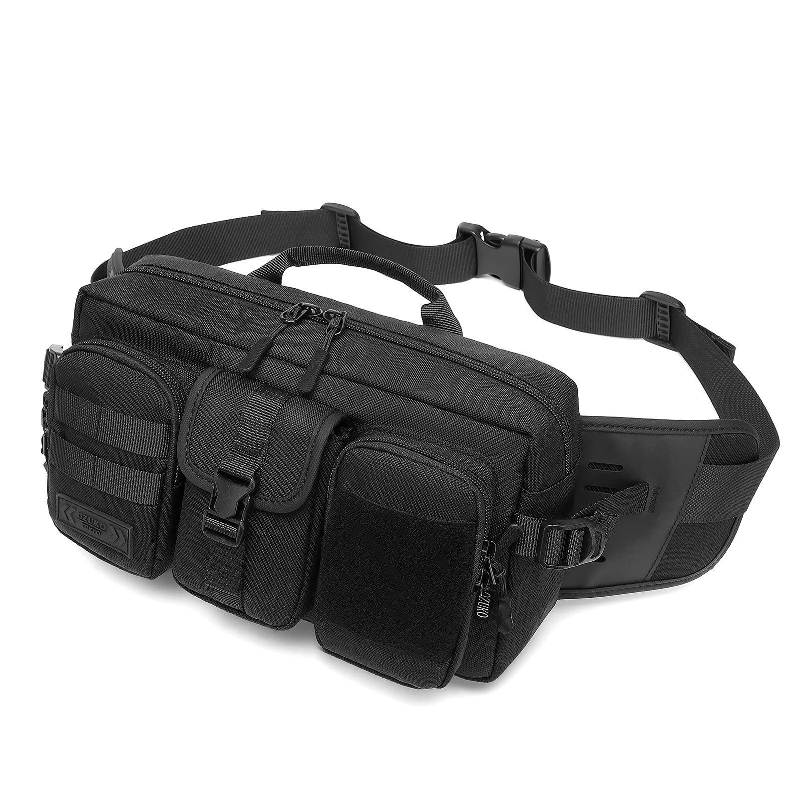 Luufan] ウエストポーチ ベルトポーチ メンズ ヒップバッグ ショルダー