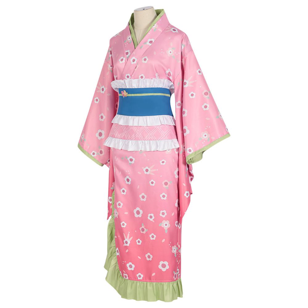甘露寺蜜璃 ナムコ限定衣装 コスプレ 袴 和服 鬼滅の刃 Amazon.co.jp: [WHJYCOS] 鬼滅の刃 コスプレ衣装 甘露寺蜜璃