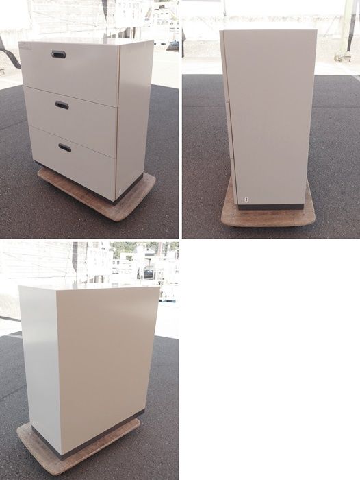 ラテラル書庫３段