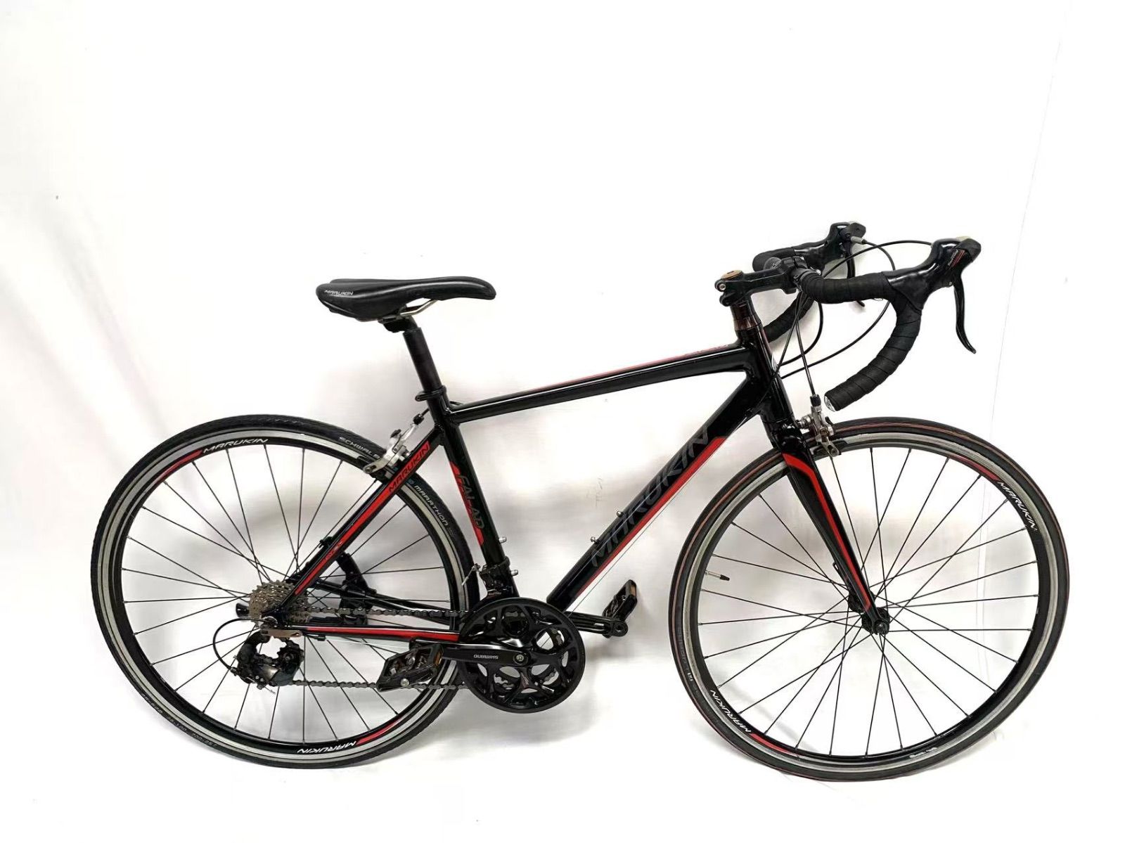 マルキン MARUKIN ロードバイク FALAD 超軽量11.2キロ SHIMANO 2X7S 14速 ZJ9353