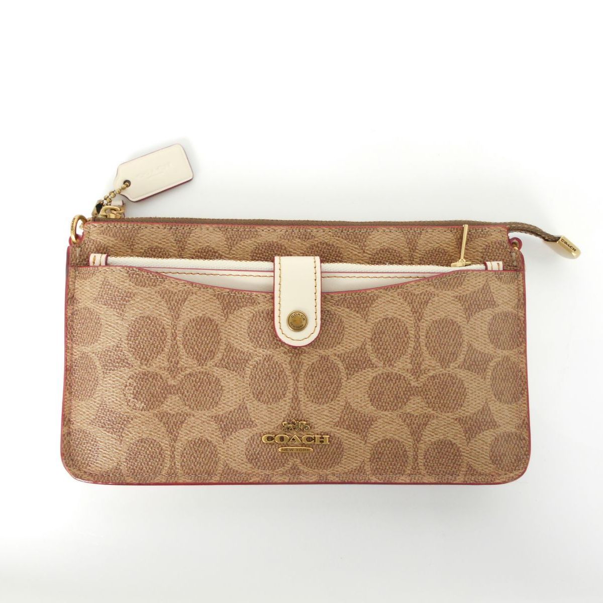 美品 COACH コーチ ノア ポップアップ メッセンジャー